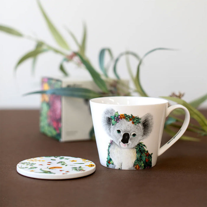 Marini Ferlazzo Mug & Coaster – Koala