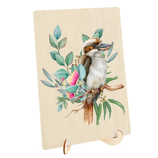 117 Piece Shaped Wooden Jigsaw Puzzle, Kookaburra