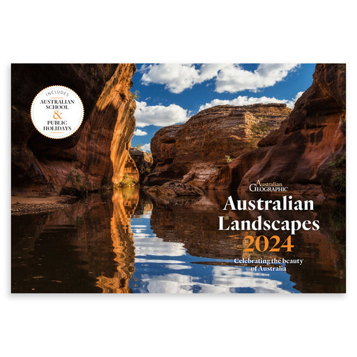 australian geographic landscape calendar 2024