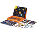 Solar system-themed puzzle set with packaging on a white background