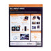 Back of a space-themed magnetic puzzle packaging with text and illustrations.