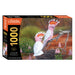 Jigsaw puzzle box featuring two cockatoos on a branch with Australian Geographic branding.