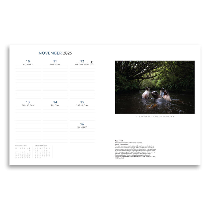 Australian Geographic Nature Photographer of the Year Desk Diary - 2025