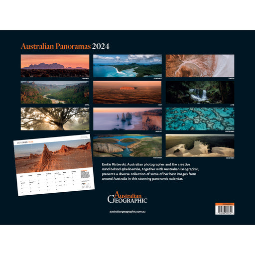 australian geographic panorama calendar 2024