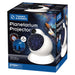 Thames & Kosmos Planetarium Projector educational kit in its retail packaging, featuring a white dome-shaped projector with a blue starry night sky display, shown on a clean white background.