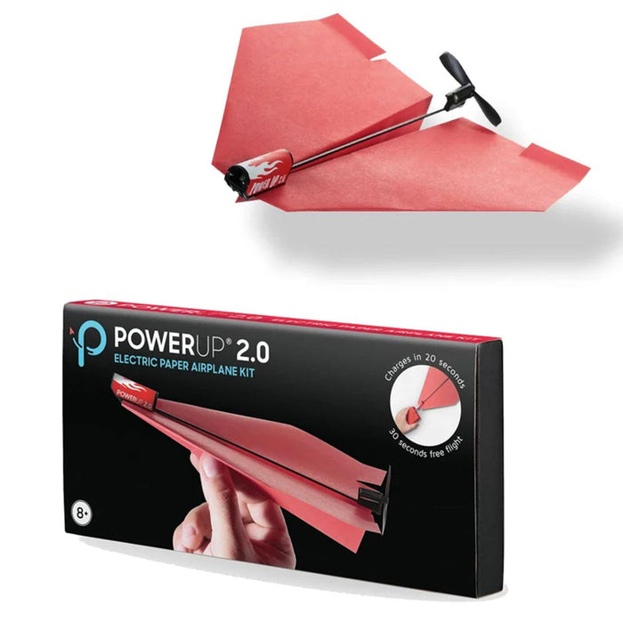 Powerup 2.0 Electric Paper Airplane Kit: Red