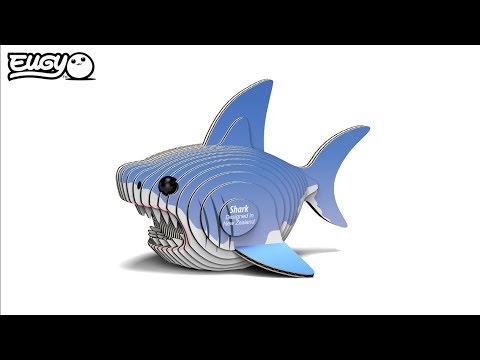 eugy 3d puzzle great white shark