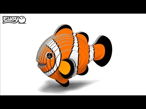 eugy 3d puzzle clownfish