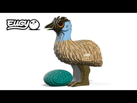 eugy 3d puzzle emu
