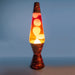 Volcano Lava Lamp - Red and Yellow