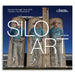 Book cover of 'Silo Art' featuring silos with artwork and Australian Geographic branding.