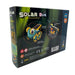 Box of Solar Bug toy with green and black design