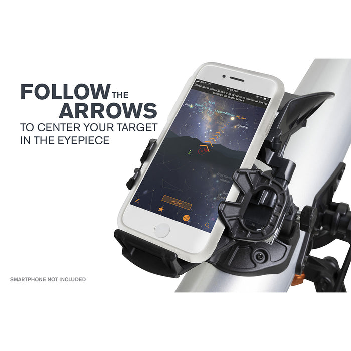 Celestron Starsense Explorer™ LT 80AZ smartphone app-enabled refractor telescope