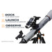 Celestron Starsense Explorer™ LT 80AZ smartphone app-enabled refractor telescope