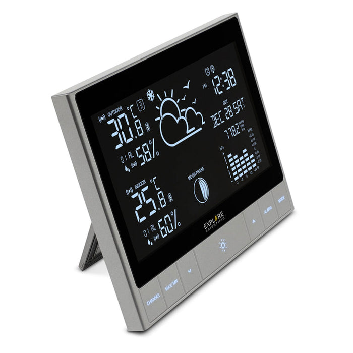 Advanced Weather Station with LED Touch Keys