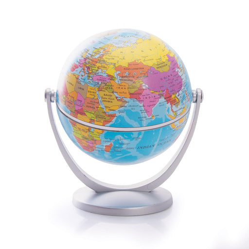 Colorful globe on a white background