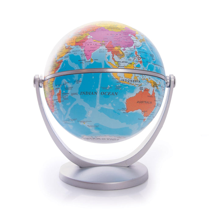 World globe on a white background