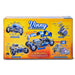 Vinny V8 Vintage Racer toy set packaging with detailed illustrations on a yellow background