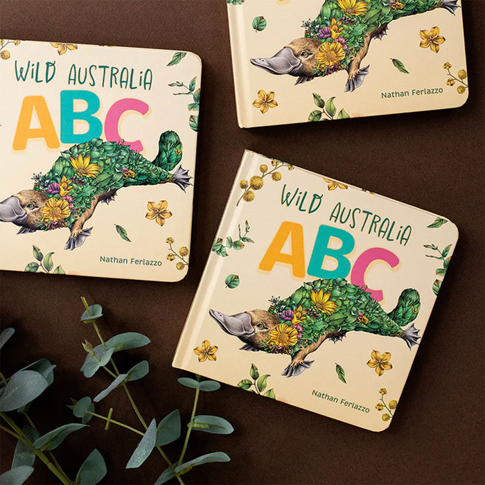 Wild Australia ABC Alphabet – Children's Board Book