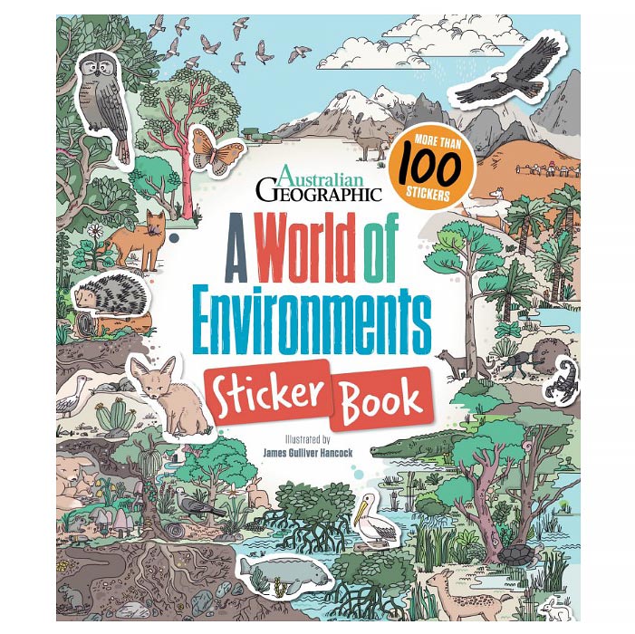 A World of Environments Sticker Book