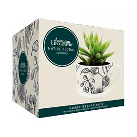 Australian Geographic Botanical Tea Cup Planter