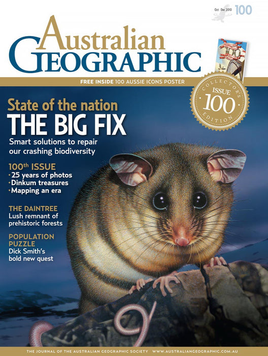 Australian Geographic Issue 100 2010 October - December