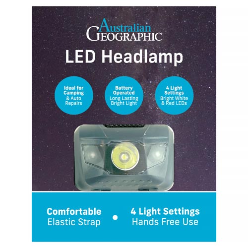 Australian Geographic LED Headlamp