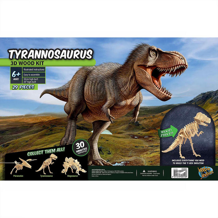Large Tyrannosaurus Dinosaur Wood Kit