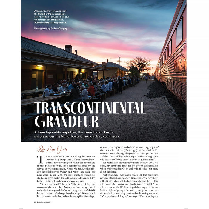 Australian Geographic Travel: Journeys by Road, Rail and Water
