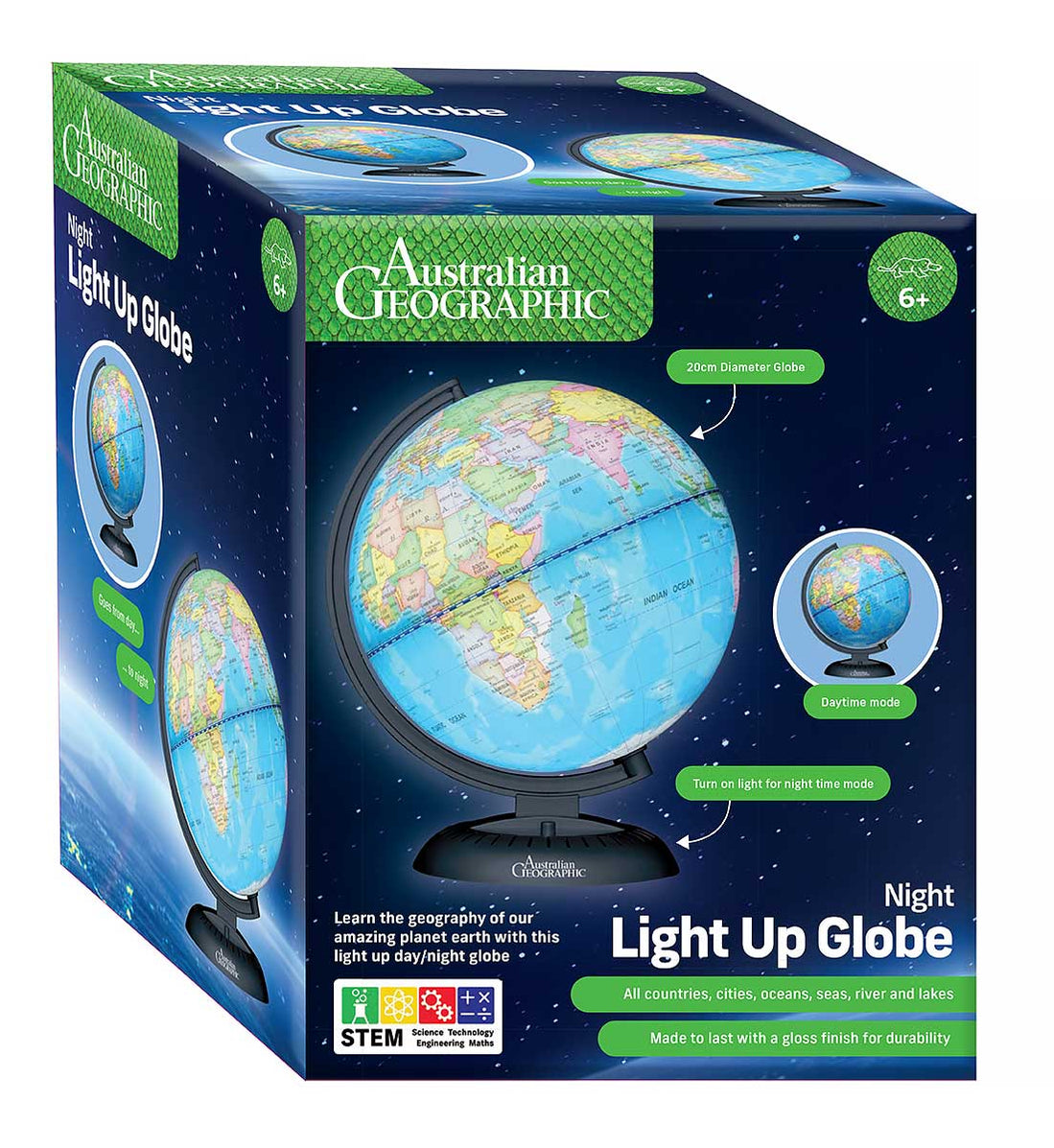 Australian Geographic Nightlight Globe